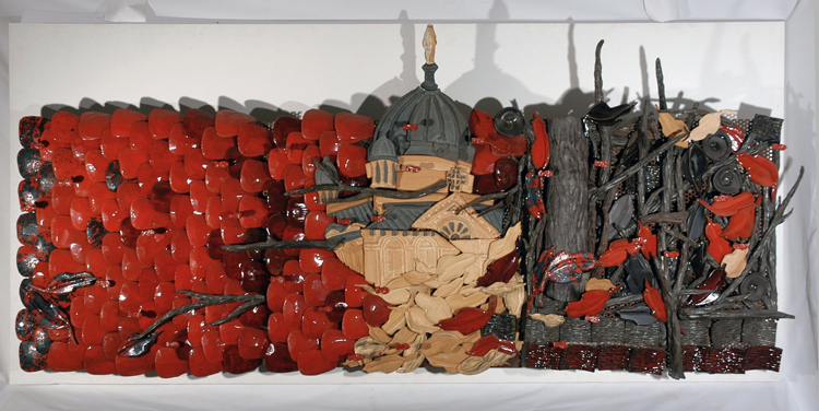 Blanche-Canelle, 2006. 183 x 64 cm. Collection Vicki & Stan Zack.