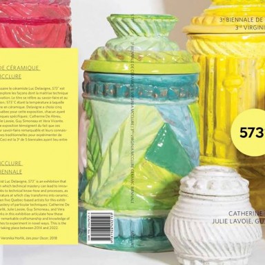 573 ̊ Virginia McClure Ceramics Biennale 2018